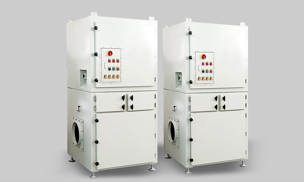 脉冲反吹滤筒式除尘器